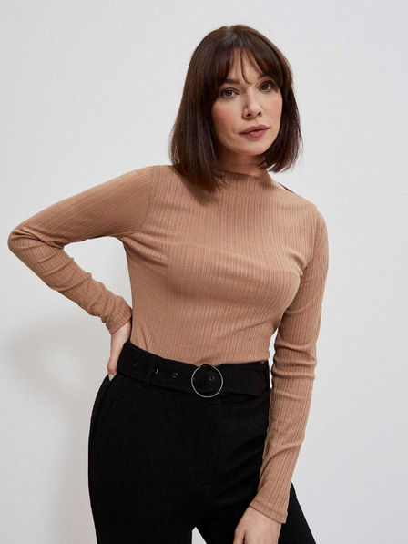 Moodo Бежова дамска блуза Moodo