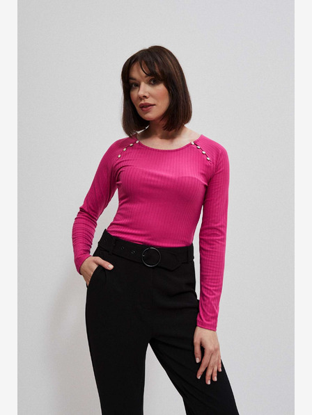 Moodo Розова дамска риза Moodo