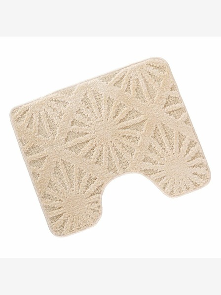 Bellatex Килимче за тоалетна 50x60cm лъчи кремаво Bellatex