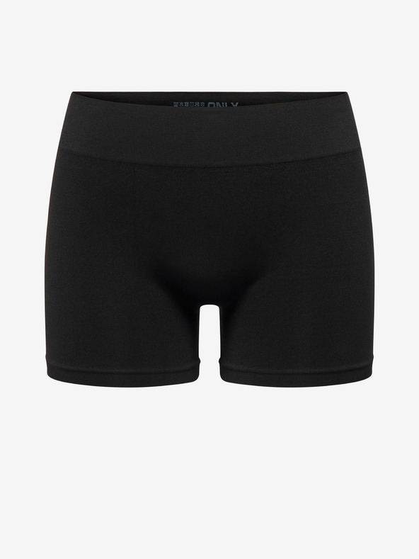 ONLY Черни дамски къси панталони с шнур ONLY Vicky