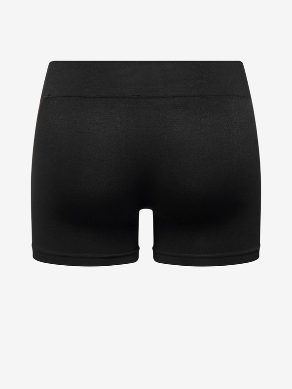 ONLY Черни дамски къси панталони с шнур ONLY Vicky