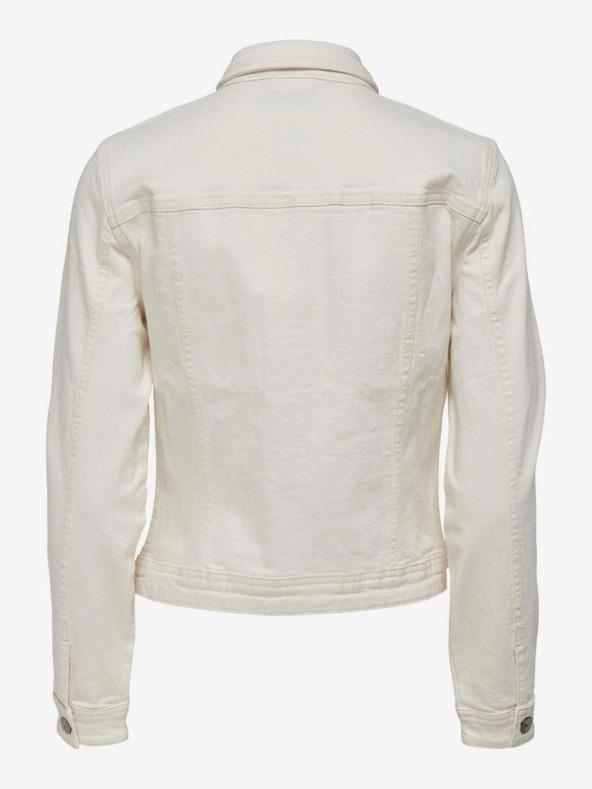 ONLY Кремаво дънково яке за жени ONLY Tia