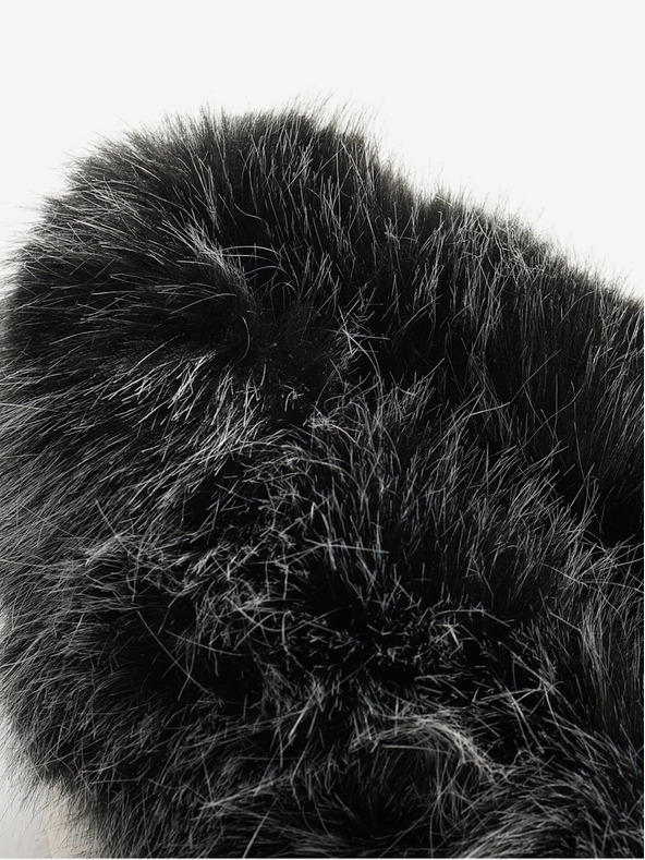 ALPINE PRO Черно-сиво дамско зимно ватирано яке ALPINE PRO EGYPA