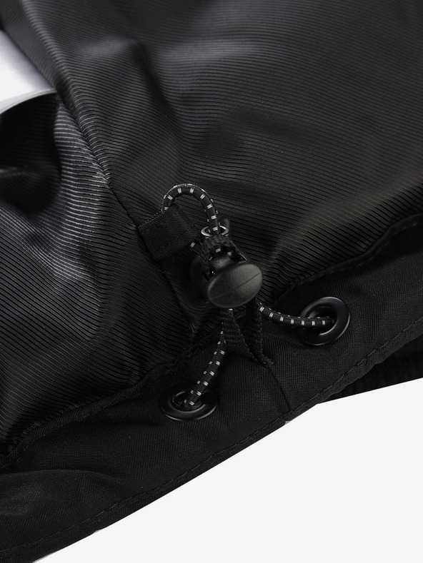 ALPINE PRO Черно-сиво дамско зимно ватирано яке ALPINE PRO EGYPA