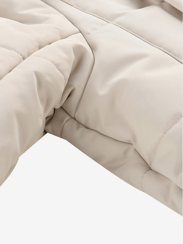 ALPINE PRO Черно-сиво дамско зимно ватирано яке ALPINE PRO EGYPA