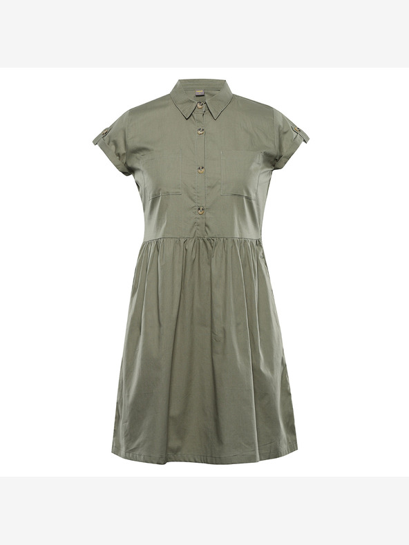 NAX Зелена дамска рокля NAX Vaseha