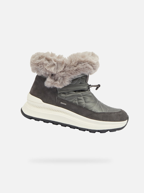 Geox Тъмносива дамска ankle обувки Geox Spherica Actif X2 Abx