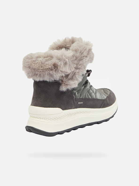 Geox Тъмносива дамска ankle обувки Geox Spherica Actif X2 Abx