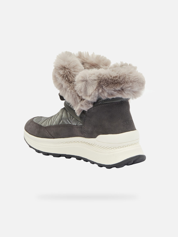 Geox Тъмносива дамска ankle обувки Geox Spherica Actif X2 Abx