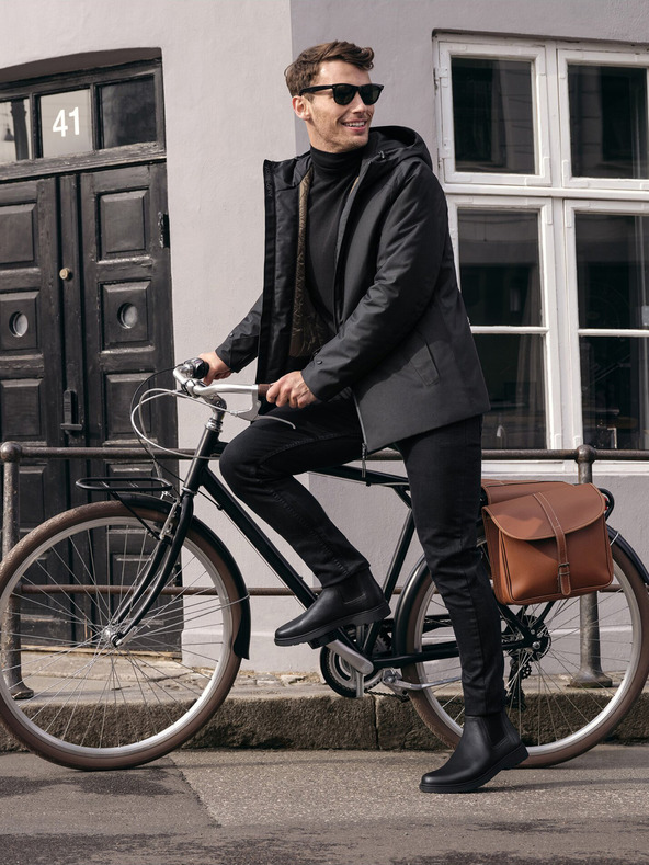 Geox Черни мъжки боти Geox Spherica Ec1