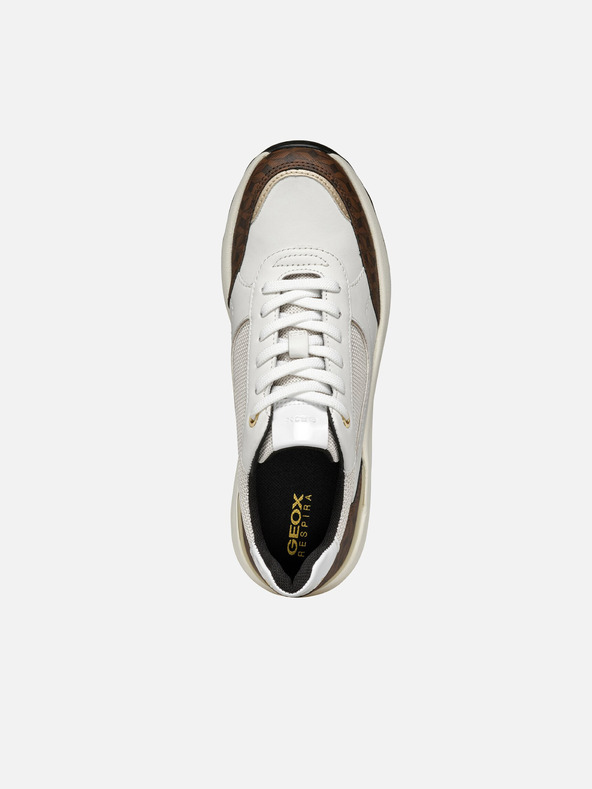 Geox Бели дамски маратонки Geox Spherica EC13