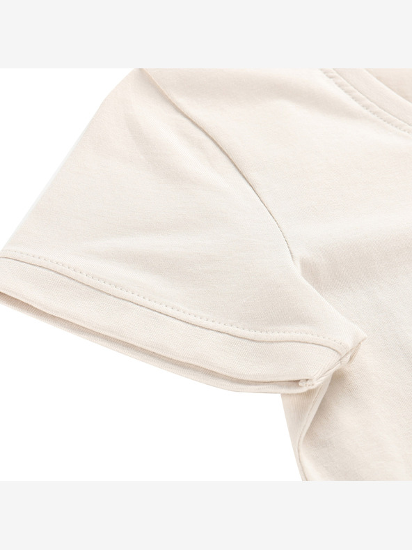 ALPINE PRO Дамска тениска от органичен памук ALPINE PRO TERMESA 2 moonbeam вариант па