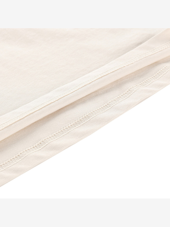 ALPINE PRO Дамска тениска от органичен памук ALPINE PRO TERMESA 2 moonbeam вариант па