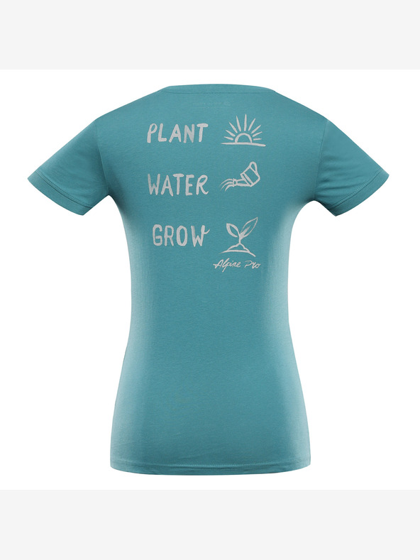 ALPINE PRO Дамска тениска от органичен памук ALPINE PRO TERMESA 2 bayou вариант pd