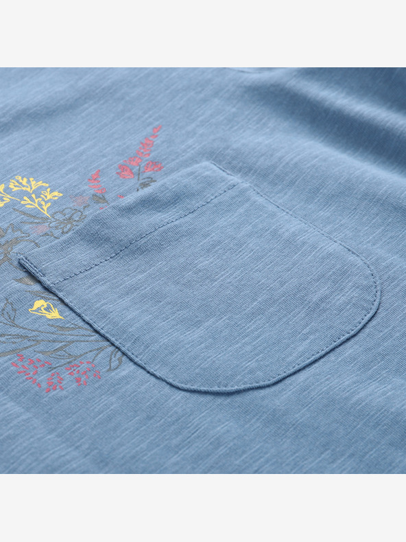 ALPINE PRO Дамска памучна тениска ALPINE PRO BOLENA 2 индиго синьо вариант па