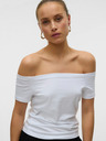 Vero Moda Бял дамски топ Vero Moda