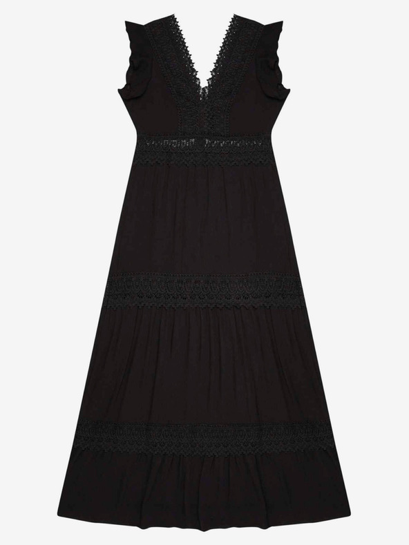 Moodo Рокля от вискоза с мотиви Moodo