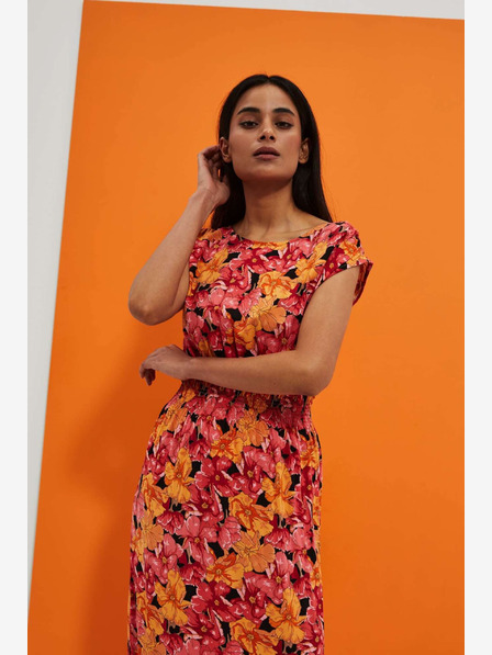 Moodo Макси рокля с флорален принт Moodo