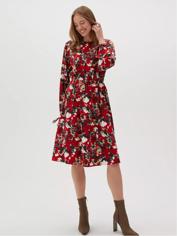 Moodo Дамска шарена рокля Moodo