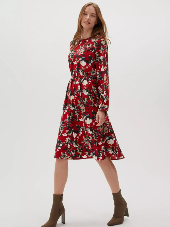 Moodo Дамска шарена рокля Moodo