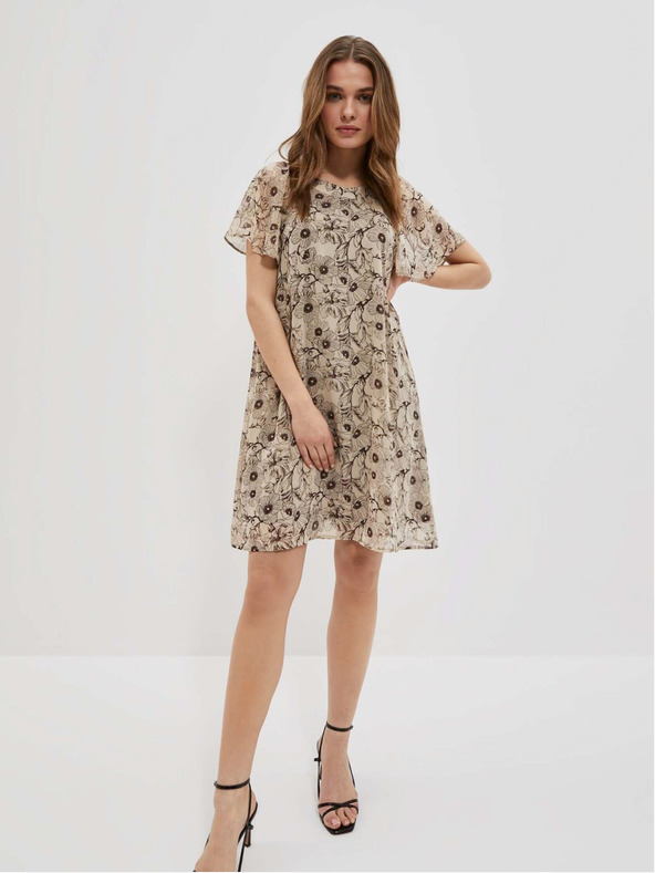 Moodo Дамска рокля с цветя Moodo