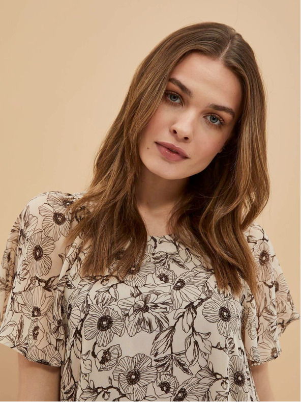 Moodo Дамска рокля с цветя Moodo