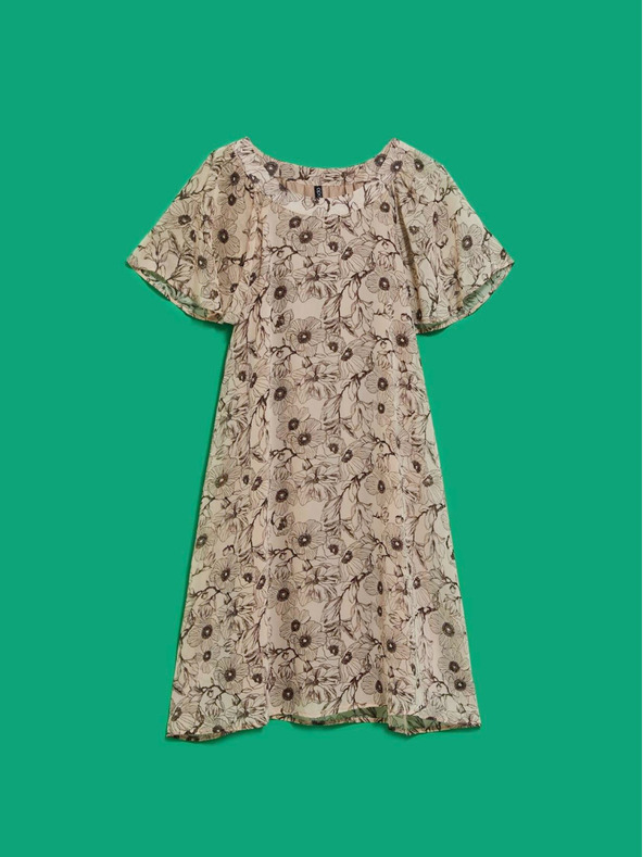 Moodo Дамска рокля с цветя Moodo