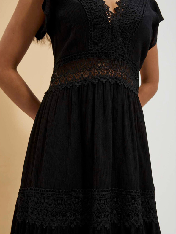 Moodo Черна дамска рокля Moodo