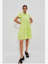 Moodo Светлозелена рокля с риза Moodo