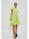 Moodo Светлозелена рокля с риза Moodo