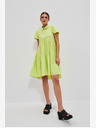 Moodo Светлозелена рокля с риза Moodo