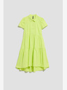 Moodo Светлозелена рокля с риза Moodo