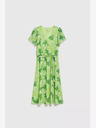 Moodo Зелена шарена рокля Moodo