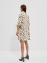 Moodo Бяла дамска шарена рокля Moodo