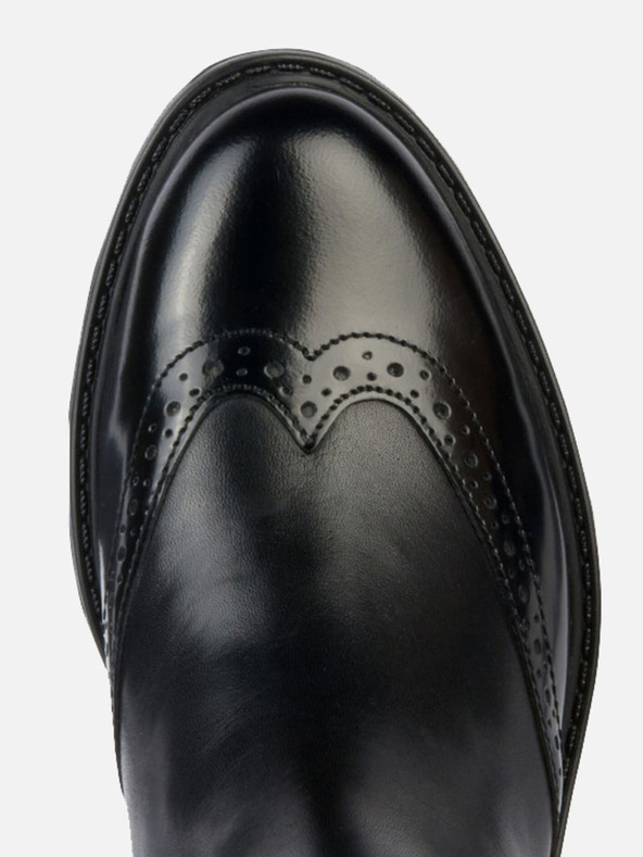 Geox Черни дамски ботуши Geox Walk Pleasure