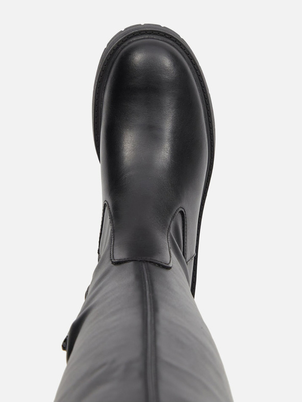 Geox Черни дамски ботуши Geox Spherica Ec7