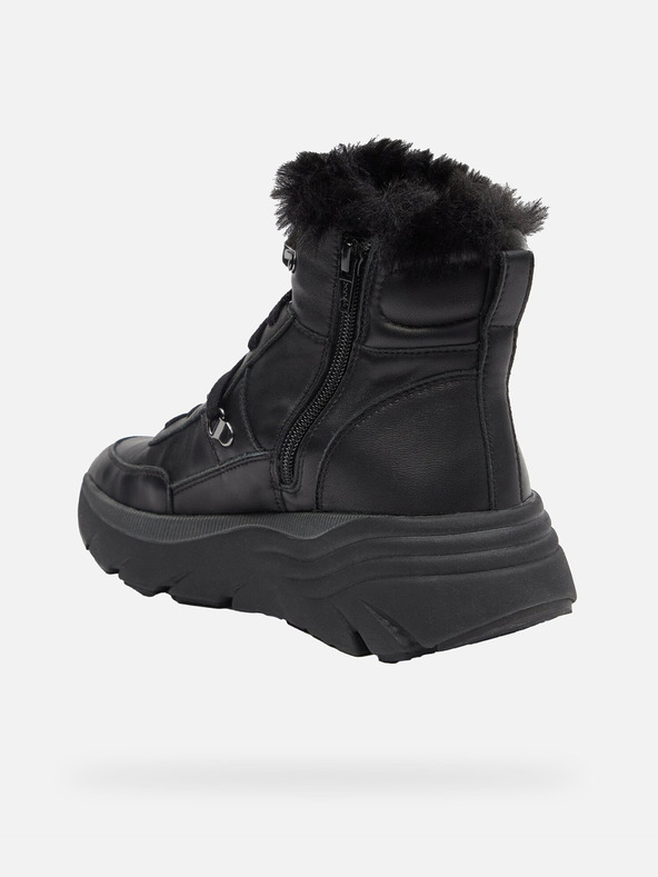 Geox Черни дамски боти Geox Diamanta