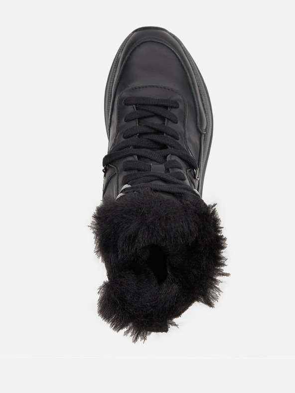 Geox Черни дамски боти Geox Diamanta