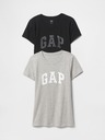 GAP Тениска с лого, 2 броя GAP