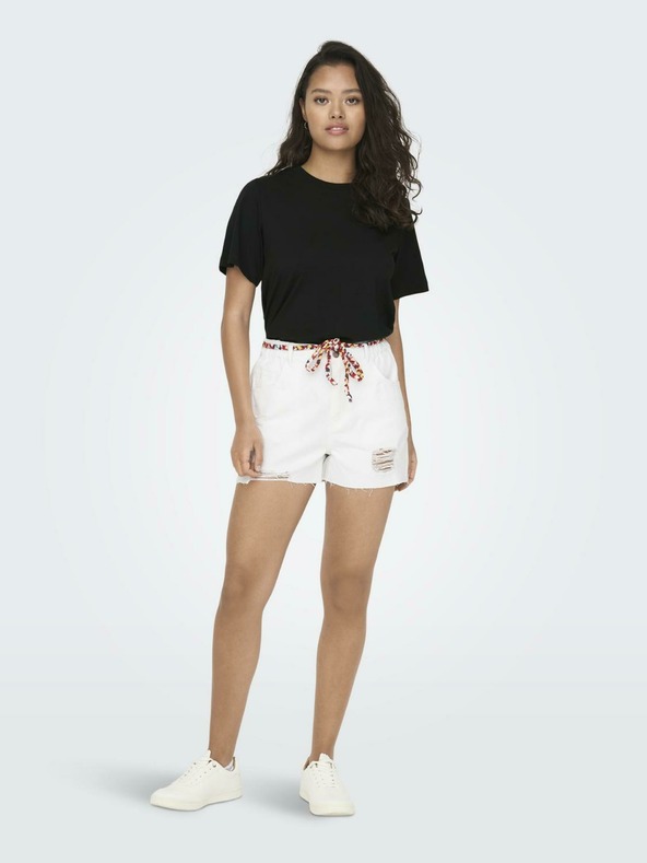 Jacqueline de Yong Черна дамска тениска JDY PISA