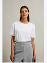 Moodo Бяла дамска тениска Moodo