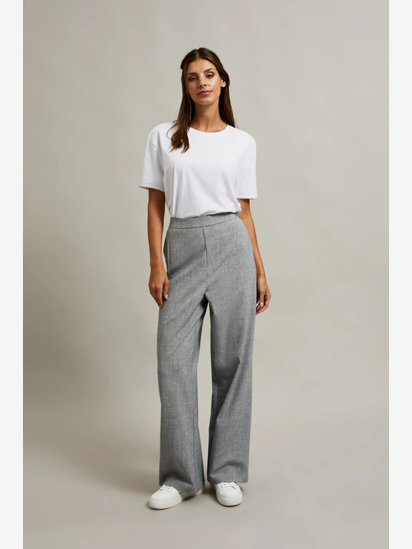 Moodo Бяла дамска тениска Moodo