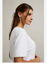 Moodo Бяла дамска тениска Moodo