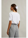 Moodo Бяла дамска тениска Moodo