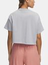 Under Armour Дамска тениска Under Armour UA W VARSITY MIX HW SS CROP-GRY