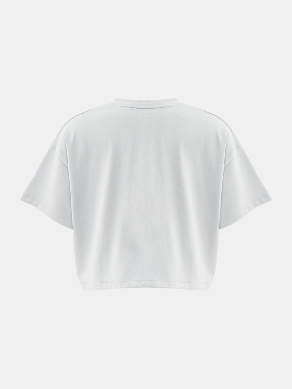 Under Armour Дамска тениска Under Armour UA W VARSITY MIX HW SS CROP-GRY