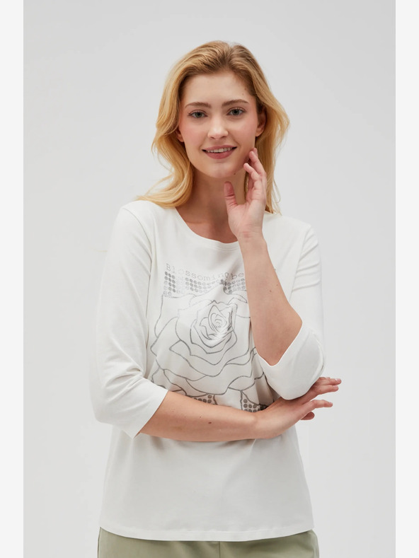 Moodo Женска тениска с дълъг ръкав Moodo