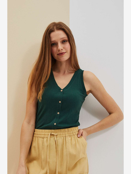 Moodo Зелен топ Moodo