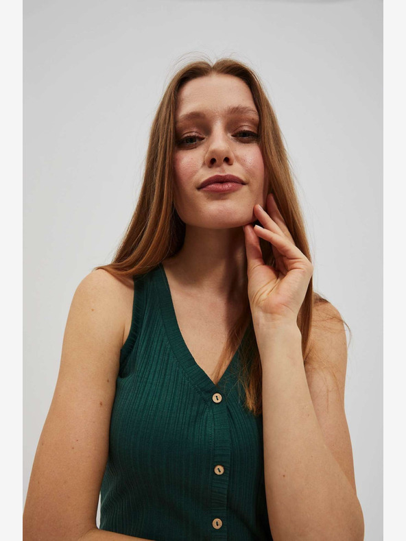 Moodo Зелен топ Moodo