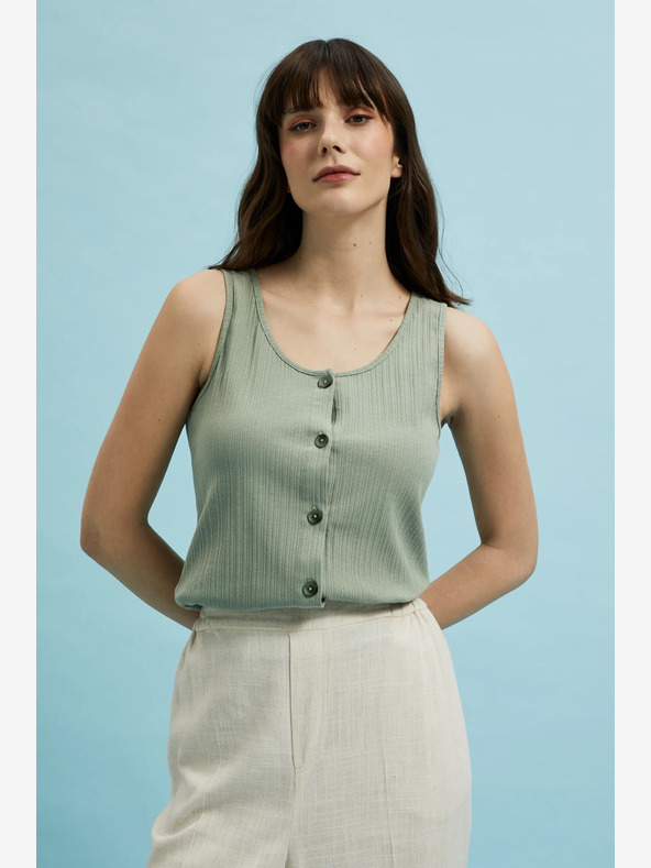 Moodo Зелен топ Moodo